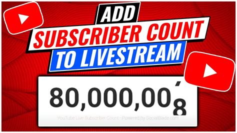 Live youtube subscriber count. Things To Know About Live youtube subscriber count. 